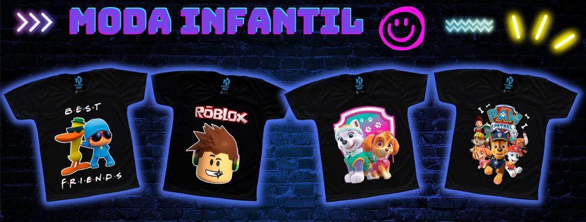 banner infantil preta