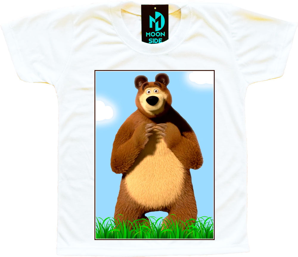 Camiseta urso masha 