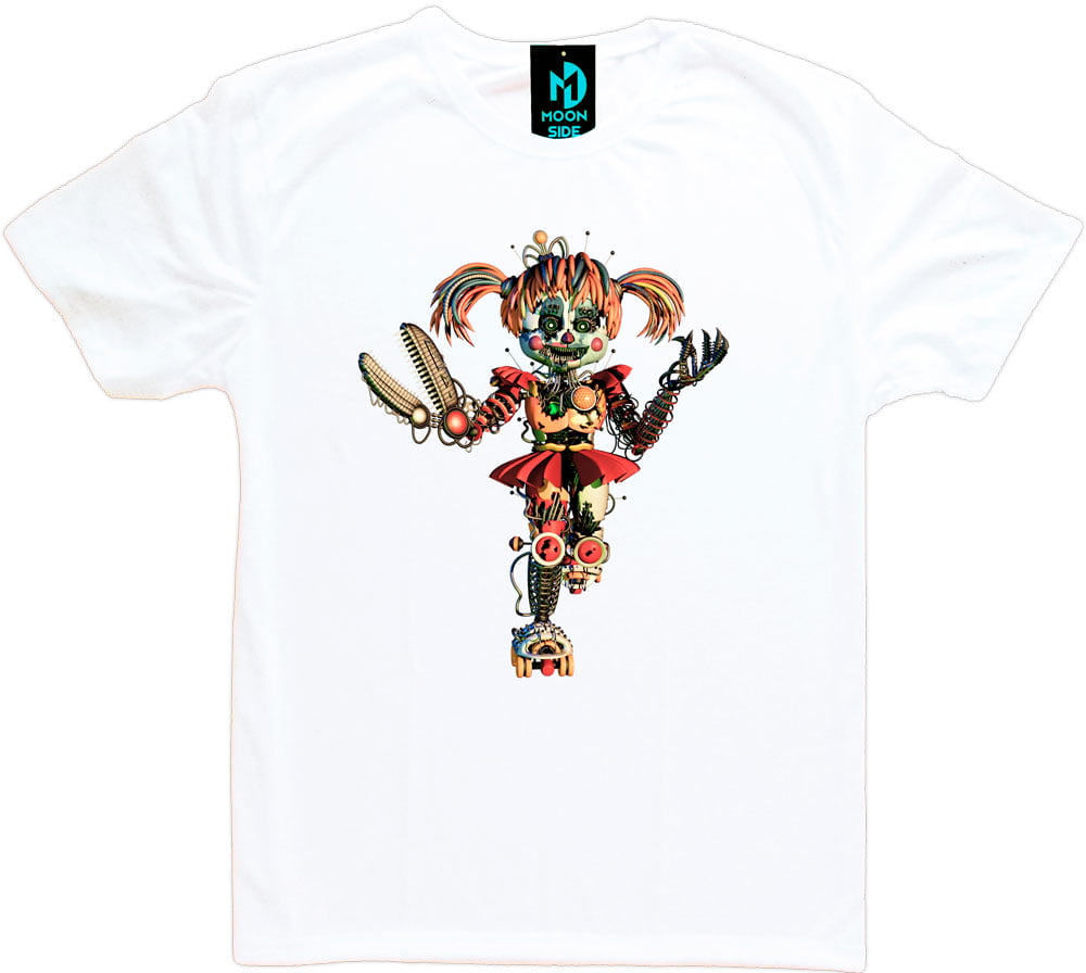 Camiseta Tradicional Fnaf Five Night At Freddys Filme