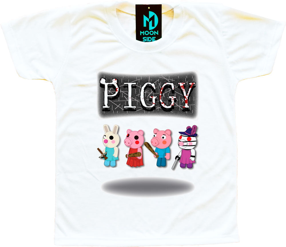 Camiseta Roblox Piggy: comprar mais barato no Submarino