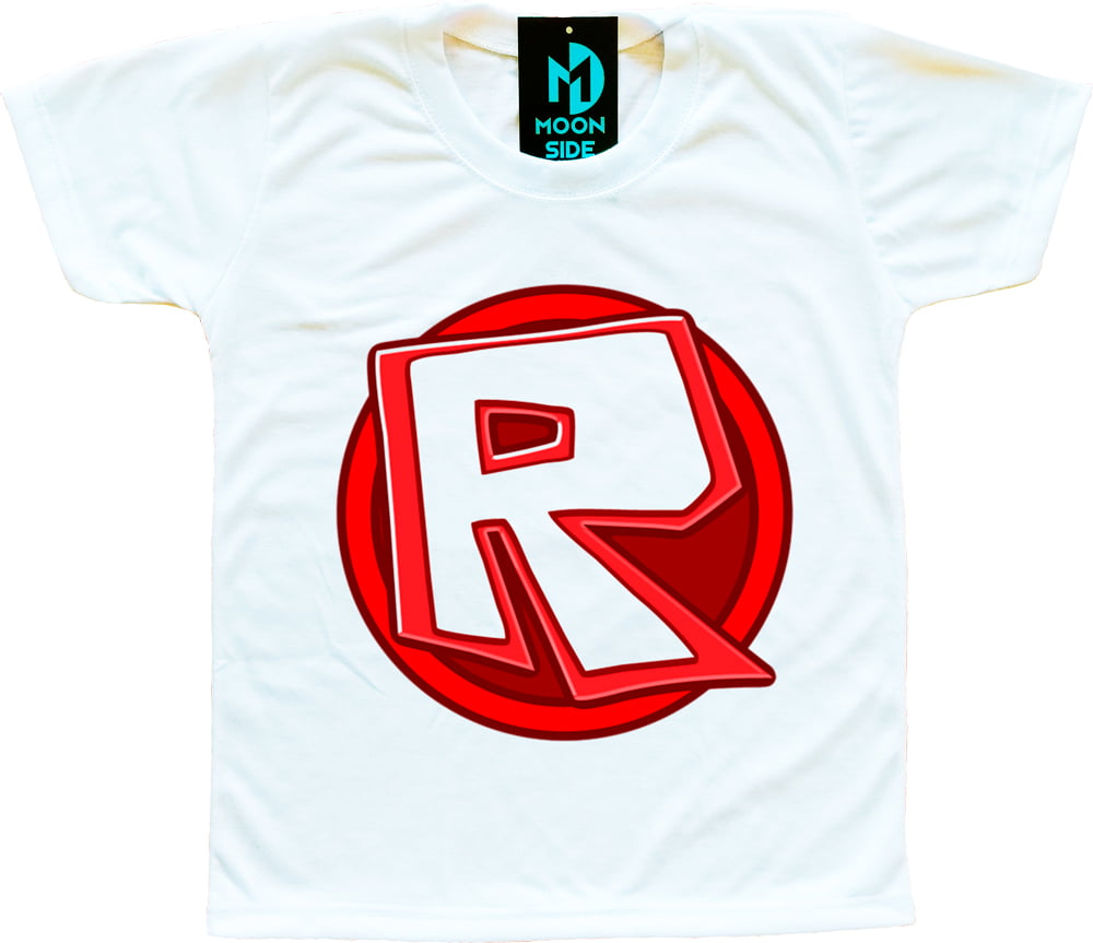 Camisa Camiseta Roblox Personagem Infantil Personalizada Com Nome