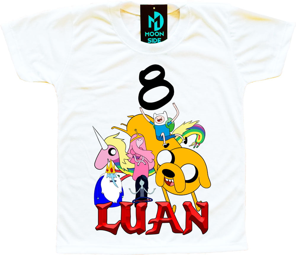 Camiseta Hora de Aventura personalizada