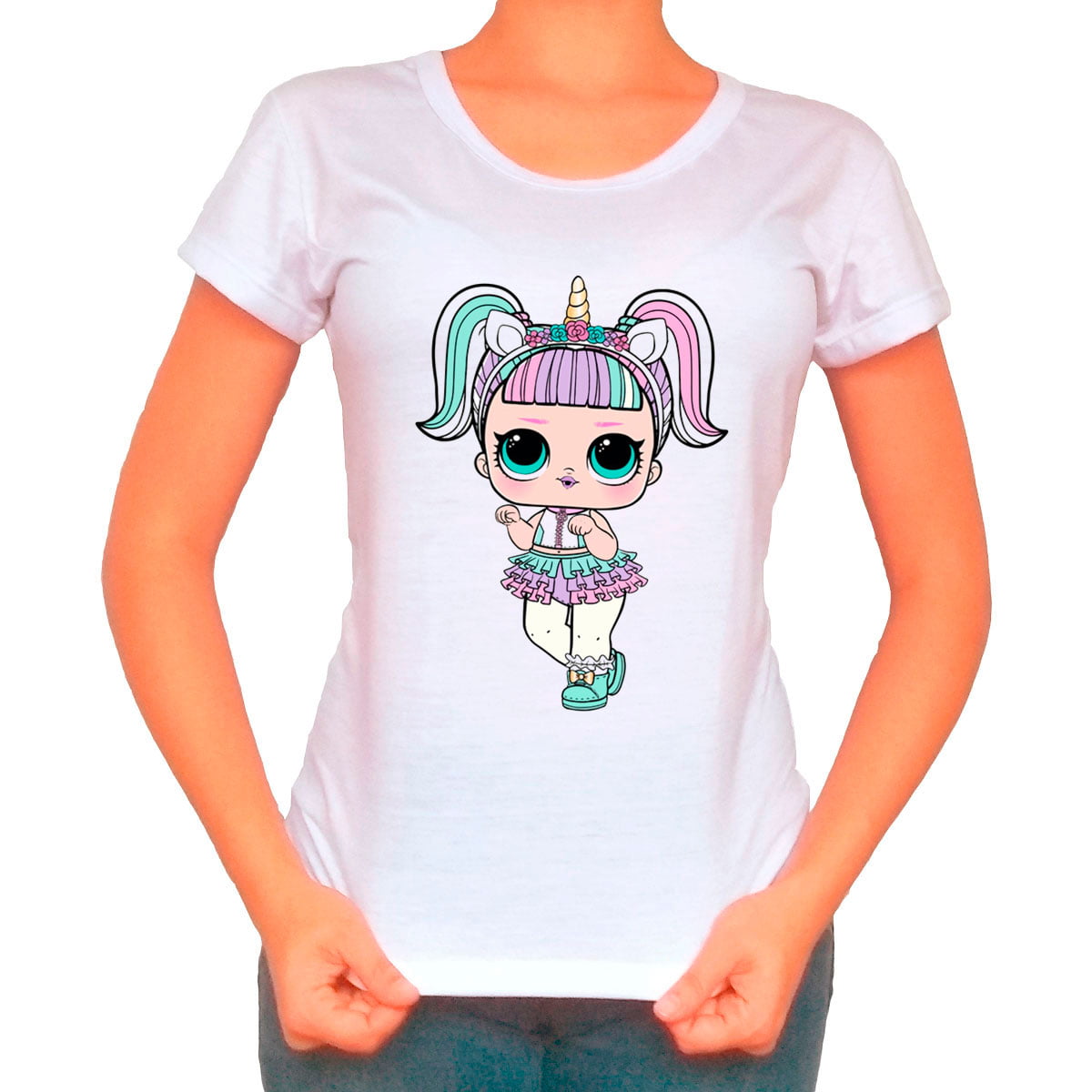 camiseta de unicornio adulto