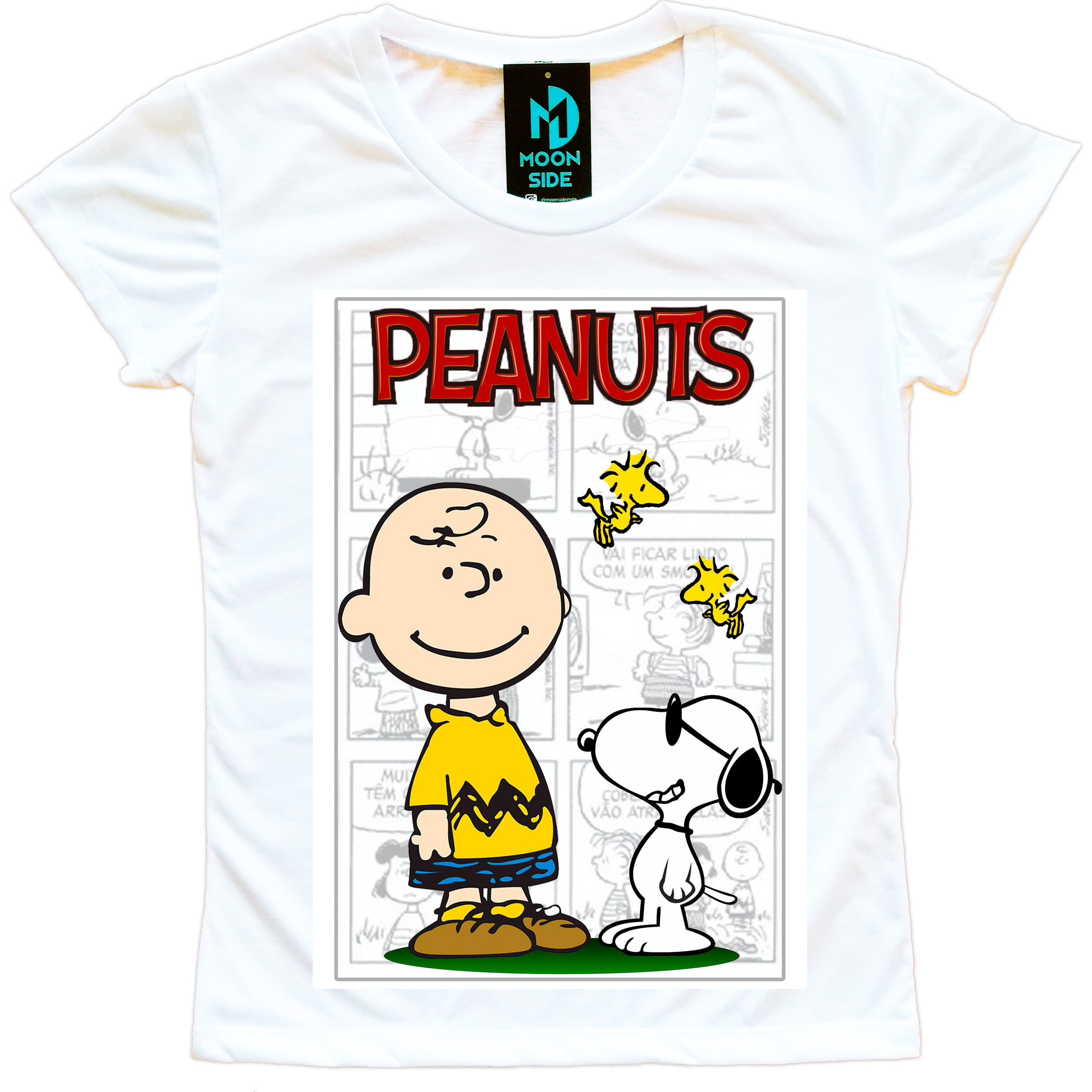 camiseta peanuts charlie