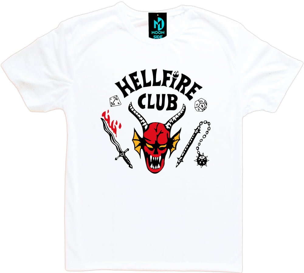 camiseta hellfire club stranger things