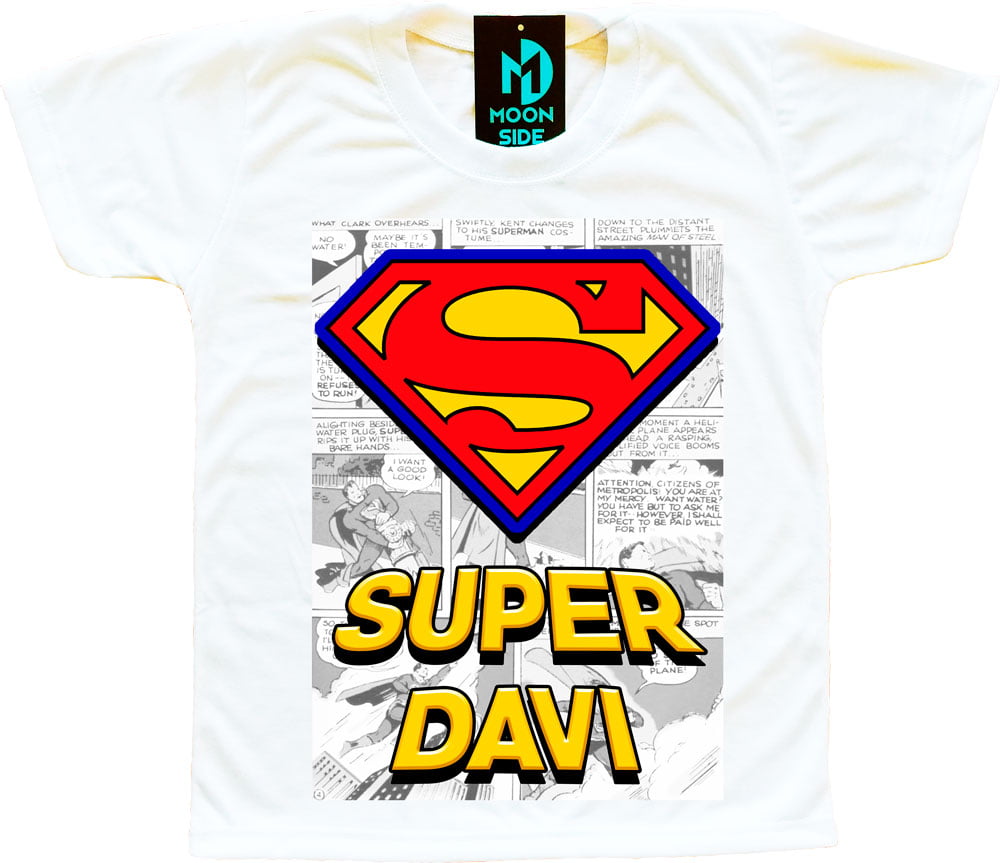 camiseta superman personalizada