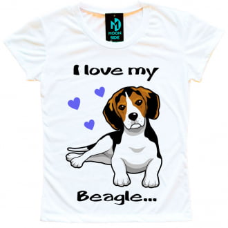 Camiseta Love My Pet  - Beagle