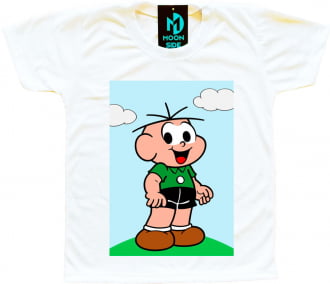 Camiseta Cebolinha Turma da Mônica