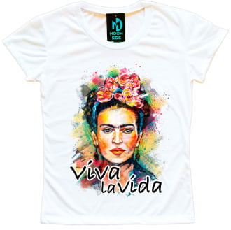 camiseta Frida viva la vida