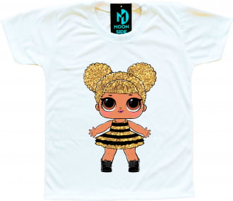 Camiseta Boneca Lol Surprise Queen Bee