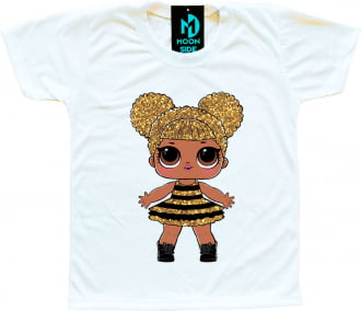 Camiseta Boneca Lol Surprise Queen Bee