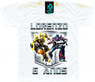 Camiseta Transformers personalizada