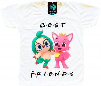 camiseta pinkfong best friends